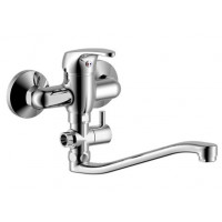 STENO 3051/10 Nástěnná baterie s přepínačem do bytového jádra s ramínkem "RS"33cm, rozteč 100mm STENO 3051/10 Nástěnná baterie s přepínačem do bytového jádra s ramínkem "RS"33cm, rozteč 100mm