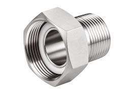 Rozsdamentes menetes hollandi 1/2" x 3/4" AISI 316Ti