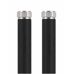 SOLFLEX rozsdamentes hullámos cső 3/4" hőszigeteléssel 50cm
