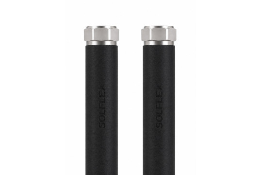 SOLFLEX rozsdamentes hullámos cső 3/4" hőszigeteléssel 50cm