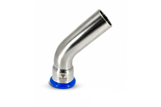 TAVINOX Oblúk 45° MF 15 mm AISI 316L PN16