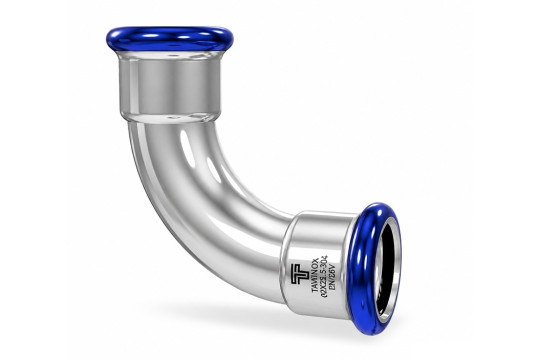 TAVINOX Oblúk 90° FF 15mm AISI 316L PN16