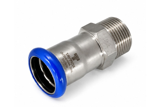 TAVINOX Vonkajší prechod 76,1x2 1/2" AISI 316L PN16
