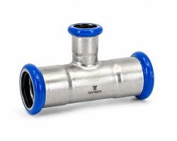 TAVINOX T-kus sredukovaný 76,1x35x76,1 AISI 316L PN16