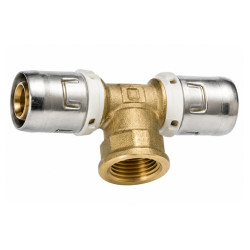 PUSH-FIT PEXAL T-kus s vnútorným závitom 26x1/2"x26 PN10