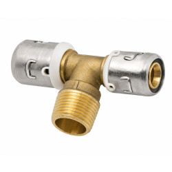 PUSH-FIT PEXAL T-kus s vonkajším závitom 32x1"x32 PN10