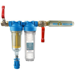 IPS ALKALEX™ Home - HYDRA DUO SET 1", změkčovač vody - HORIZONTÁLNÍ