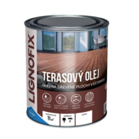 Lignofix Terasový olej antik šedý 0,6 l Lignofix Terasový olej antik šedý 0,6 l