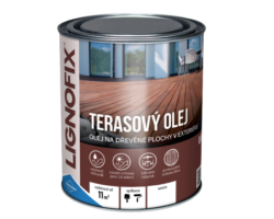 Lignofix Terasový olej antik šedý 2,2 l