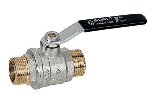 OREGON Kulový kohout 3/4" MM Páka, PN40, -20°C +185°C