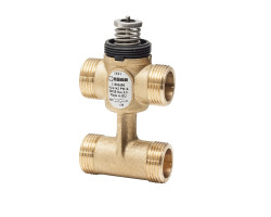 ESBE VLG 142 3-cestný ventil pro fancoily s bypassem DN 15 1/2" 1,6 kvs