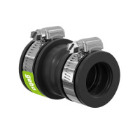 Geboflex - Adaptérová spojka (30-34mm na 24-28mm), do 0,6 bar, EPDM / V2A Geboflex - Adaptérová spojka (30-34mm na 24-28mm), do 0,6 bar, EPDM / V2A