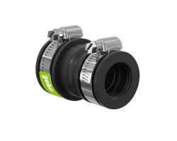 Geboflex - Adaptérová spojka (40-50mm na 32-40mm), do 0,6 bar, EPDM / V2A