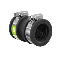Geboflex - přechodový adaptér 1, (24-32mm) do 0,6 bar, EPDM / V2A Geboflex - přechodový adaptér 1, (24-32mm) do 0,6 bar, EPDM / V2A