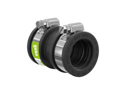 Geboflex - přechodový adaptér 1, (40-50mm) do 0,6 bar, EPDM / V2A