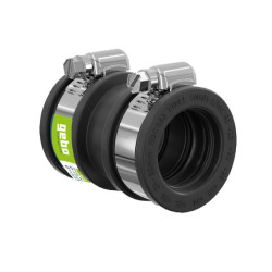 Geboflex - přechodový adaptér 1, (30-35mm) do 0,6 bar, EPDM / V2A