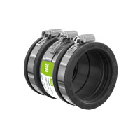 Geboflex - přechodový adaptér 2, (50-65mm) do 2,5 bar, EPDM / V2A Geboflex - přechodový adaptér 2, (50-65mm) do 2,5 bar, EPDM / V2A