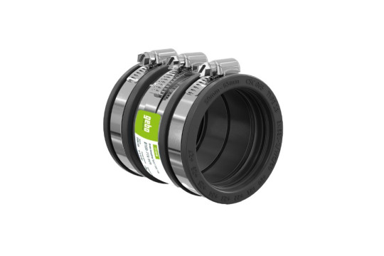 Geboflex - přechodový adaptér 2, (50-65mm) do 2,5 bar, EPDM / V2A