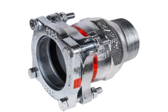 GEBO SPECIAL (AF)ČERNÁ svěrný přechod 108mm x 4" Vnější závit