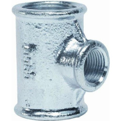 Pozink T-kus redukovaný 5/4" x 1" x 5/4"