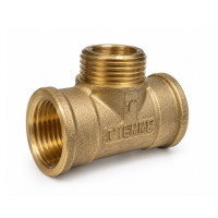 Mosazný T-kus FMF 1/2" s vnějším závitem Mosazný T-kus FMF 1/2" s vnějším závitem