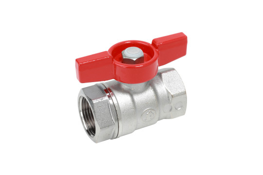 GIACOMINI R251D kulový kohout FF3/4" závitový, motýl, voda, mosaz/chrom