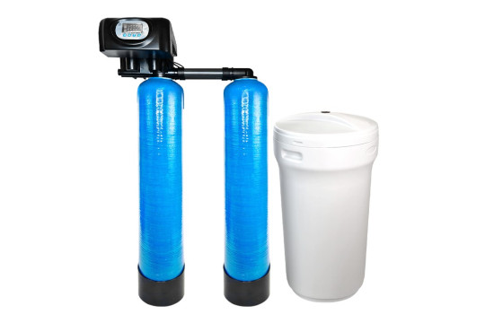 Dvoumodulový průmyslový změkčovač vody HydroSoft Duplex 1,5 m³/h 1"