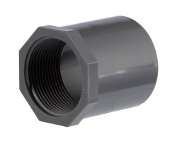 PVC přechod s vnitřním závitem 63mm x 2"