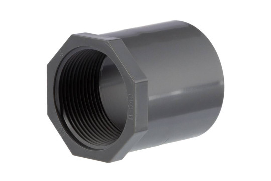 PVC přechod s vnitřním závitem 50mm x 6/4"