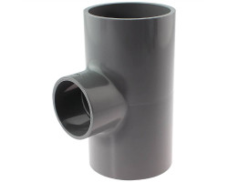 PVC T-kus redukovaný 90° 63x40x63mm PN16