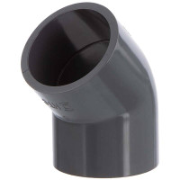PVC koleno 45° 50mm PN16 PVC koleno 45° 50mm PN16