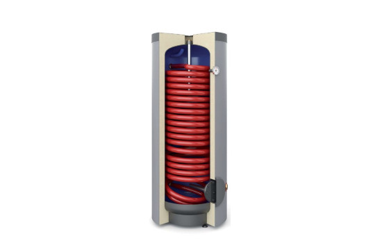 Nepřímotopný ohřívač TUV s 1 EXTRA velkým topným výměníkem 300l./3,6m2