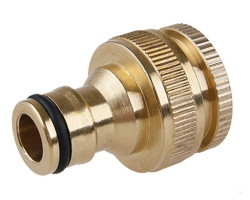 Adaptér 1/2" x 3/4" mosaz s přechodkou