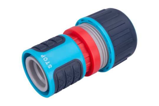 AQUATIC STOP gyorscsatlakozó 1/2" és 3/4" tömlőkhöz