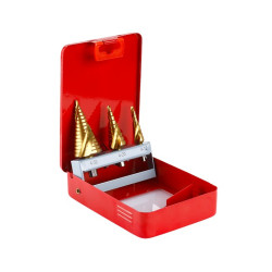 FESTA TiN lépcsős fúró készlet, 3 részes (4-32 mm)