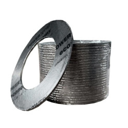 Těsnění příruby PN 10-40, grafit+nerez DN15, 51 x 22 mm