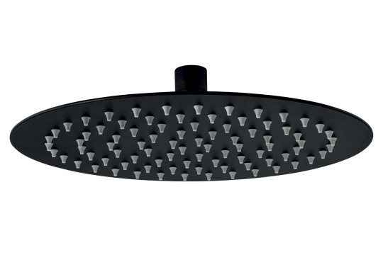 Pevná sprcha průměr 250 mm, černá Pevná sprcha průměr 250 mm, černá