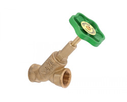 Mosazný uzavírací ventil Schlösser  šikmý typ 1505 - DN 20 - 3/4"