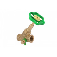 Schlösser ventil šikmý typ 1510 - DN 15 - 1/2" - s vypouštěním Schlösser ventil šikmý typ 1510 - DN 15 - 1/2" - s vypouštěním
