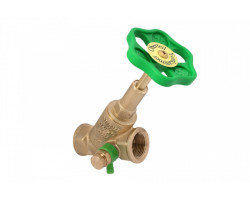 Schlösser ventil šikmý typ 1510 - DN 15 - 1/2" - s vypouštěním