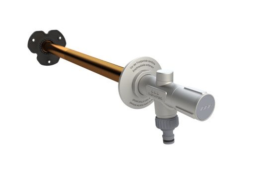 KEMPER FROSTI XL nezámrzná venkovní armatura DN15, 530mm, s rukojetí, kompletní set