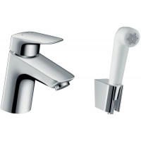 HANSGROHE LOGIS umyvadlová baterie 107mm, stojánková, páková, se sprchou Bidette, chrom HANSGROHE LOGIS umyvadlová baterie 107mm, stojánková, páková, se sprchou Bidette, chrom