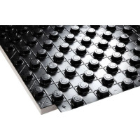 Systémová deska s 33mm izolací, s kročejovým útlumem, černá 800 × 1400 mm (6,72m2) Systémová deska s 33mm izolací, s kročejovým útlumem, černá 800 × 1400 mm (6,72m2)