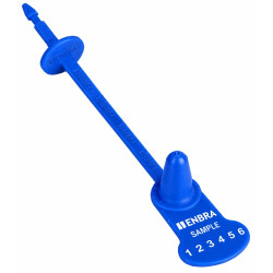 ENBRA plastová plomba, modrá