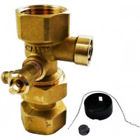 REGULUS ventil pro expanzní nádoby M/F, 3/4" s vypouštěním REGULUS ventil pro expanzní nádoby M/F, 3/4" s vypouštěním