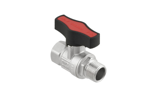 Kulový ventil GOLD 3/4" MF Motýl PN50 PLNOPRŮTOK