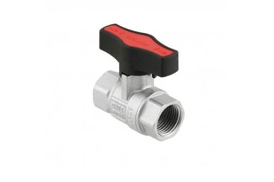 Kulový ventil GOLD 3/4" FF Motýl PN50 PLNOPRŮTOK