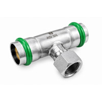 INOXPRESS GAS T-kus 15x1/2"x15 s vnútorným závitom INOXPRESS GAS T-kus 15x1/2"x15 s vnútorným závitom