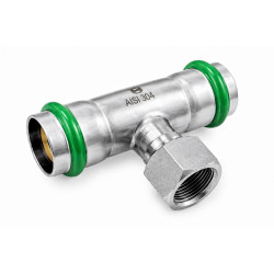 INOXPRESS GAS T-kus 15x1/2"x15 s vnútorným závitom