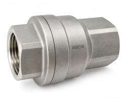 NEREZ Zpětná klapka 1" AISI 316 Tmax 180°C
